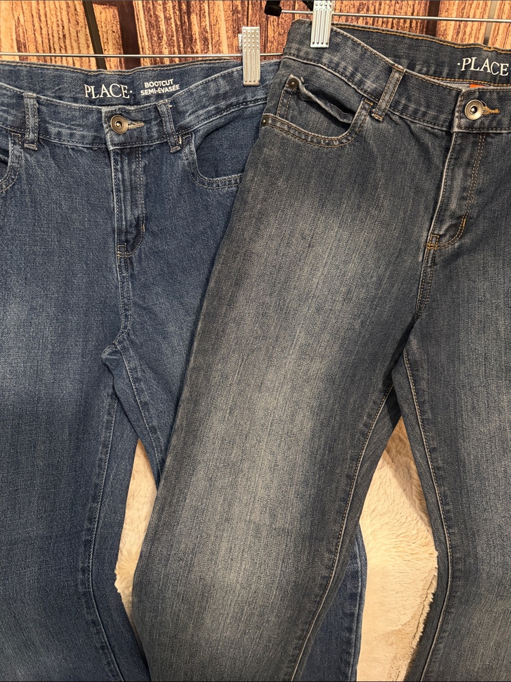 2 pairs of boys jeans